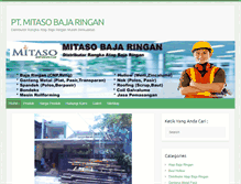 Tablet Screenshot of distributoratapbajaringan.com